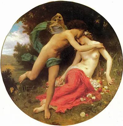 Cupid and Psyche William-Adolphe Bouguereau